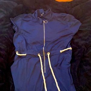 Navy blue jumpsuit size 3XL